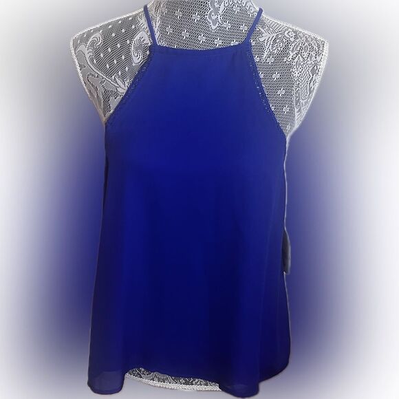 Altar’d State Royal Blue Spaghetti Strap Tank Top Sz Medium NWT - Picture 1 of 8